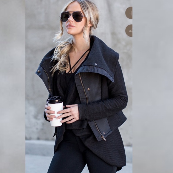 Joyfolie Jackets & Blazers - Joyfolie GWENYTH MOTO JACKET Size Small